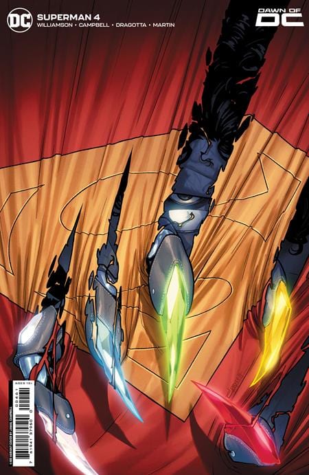 DC Comics Comic Books > Incentives SUPERMAN #4 CVR G INC 1:100 JAMAL CAMPBELL FOIL VAR 76194137950000461 0323DC078