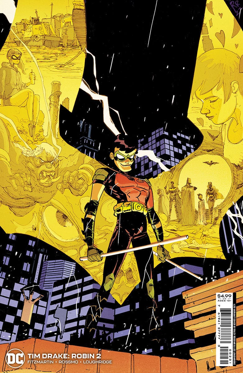 DC Comics Comic Books > Incentives TIM DRAKE ROBIN #2 CVR C INC 1:25 RILEY ROSSMO CARD STOCK VAR 76194137777300231 0822DC209