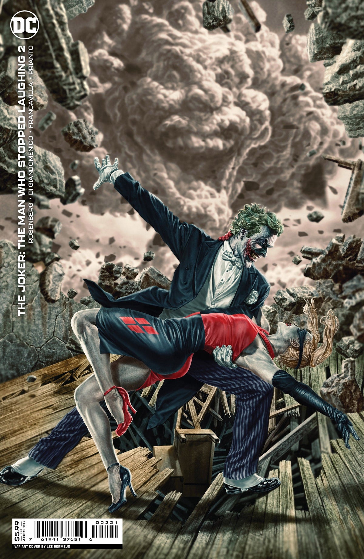 DC Comics Comic Books JOKER THE MAN WHO STOPPED LAUGHING #2 CVR B LEE BERMEJO VAR 76194137651600221 0922DC289