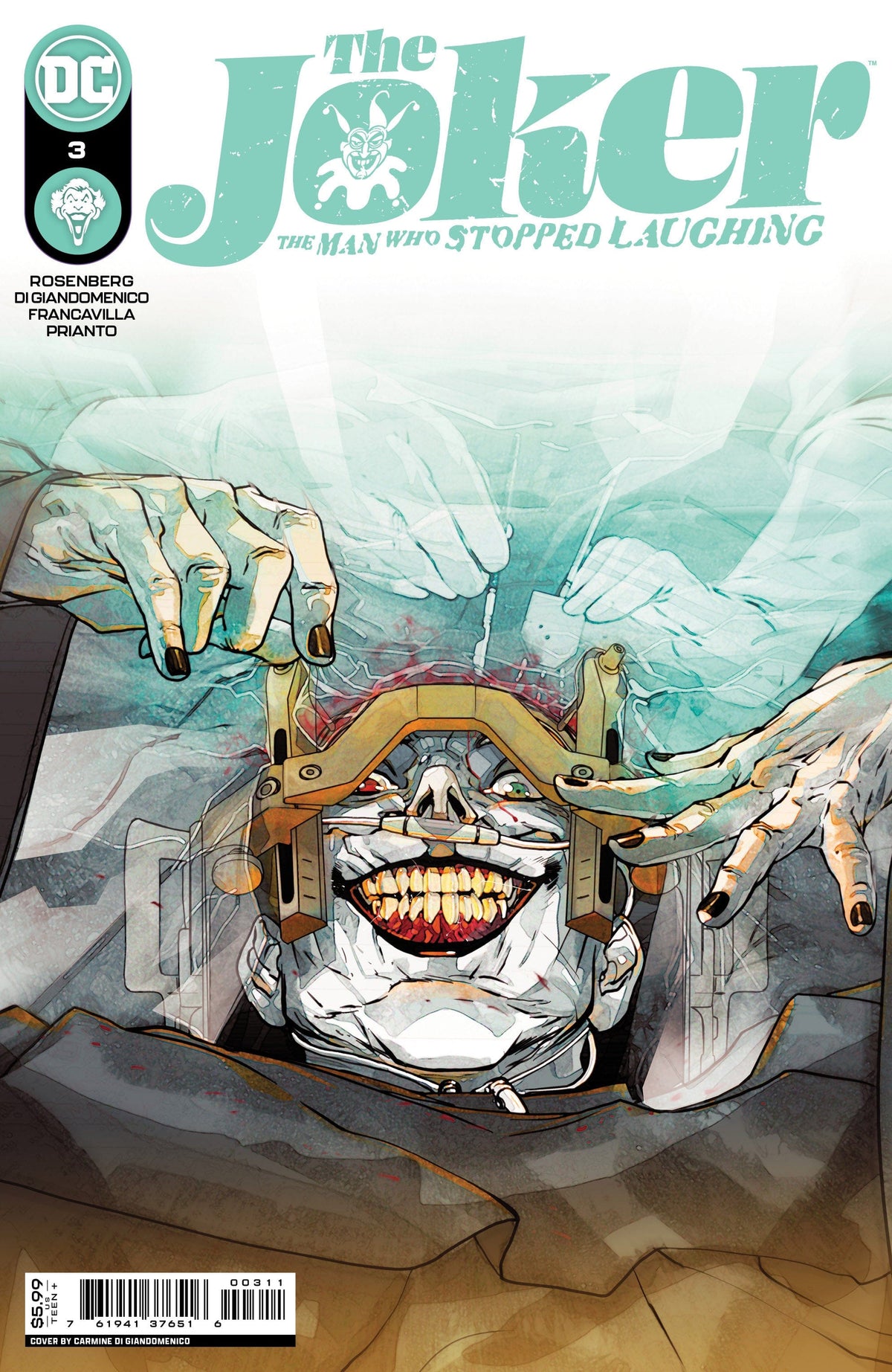 DC Comics Comic Books JOKER THE MAN WHO STOPPED LAUGHING #3 CVR A CARMINE DI GIANDOMENICO 76194137651600311 0922DC293