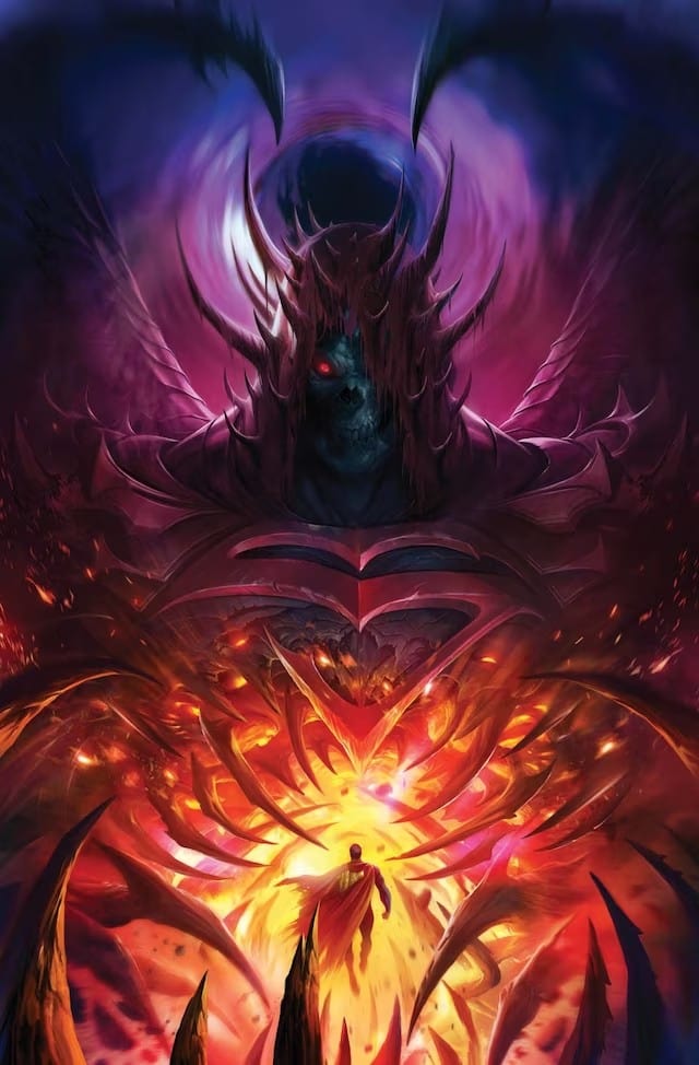 DC Comics Comic Books KNIGHT TERRORS SUPERMAN #1 (OF 2) CVR B FRANCESCO MATTINA CARD STOCK VAR 76194138104600121 0523DC073