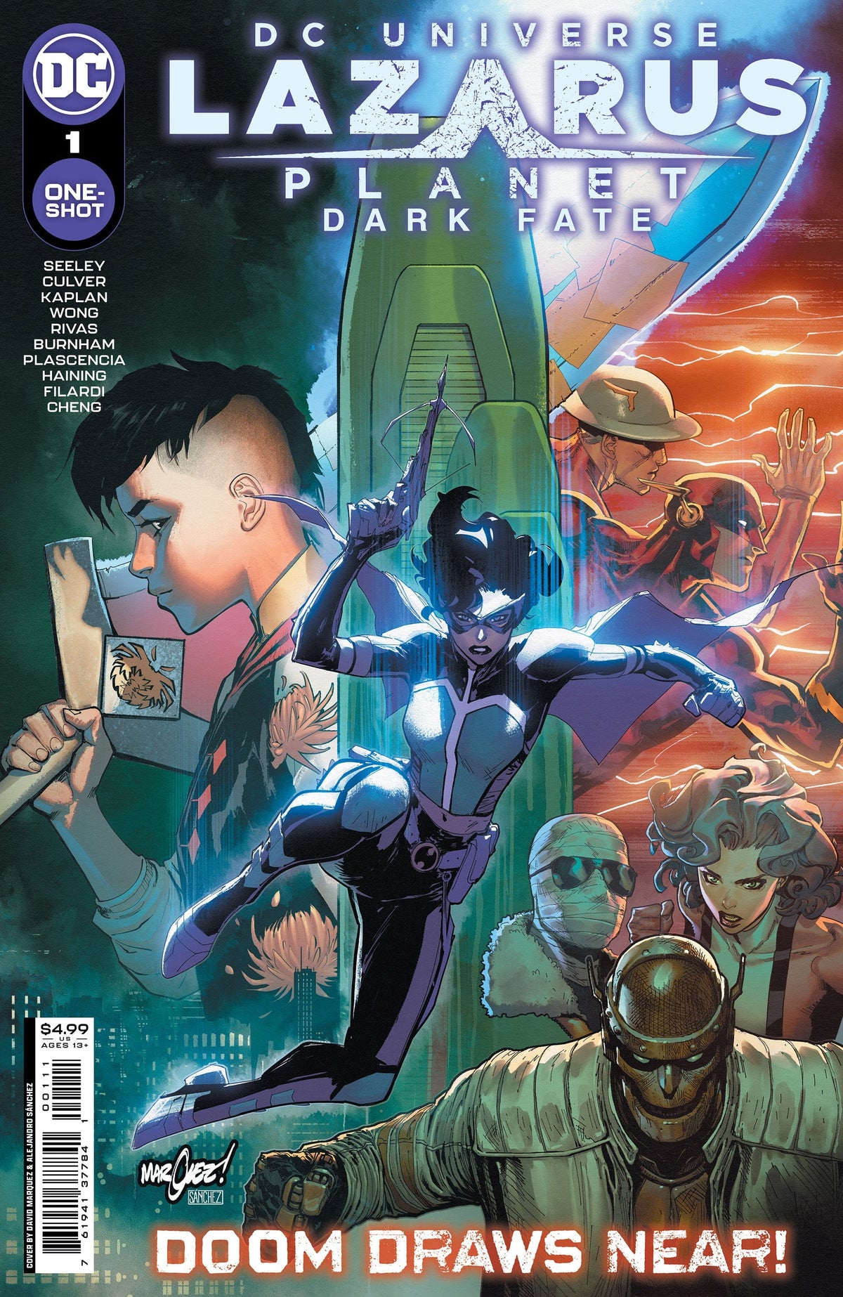 DC Comics Comic Books LAZARUS PLANET DARK FATE #1 (ONE SHOT) CVR A DAVID MARQUEZ & ALEJANDRO SANCHEZ 76194137784100111 1222DC031