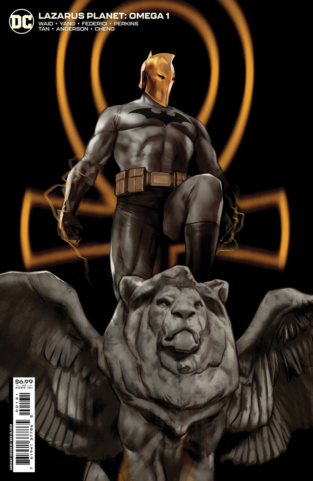 DC Comics Comic Books LAZARUS PLANET OMEGA #1 (ONE SHOT) CVR C BEN OLIVER CARD STOCK VAR 76194137786500131 1222DC039