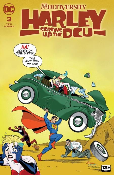 DC Comics Comic Books MULTIVERSITY HARLEY SCREWS UP THE DCU #3 (OF 6) CVR A AMANDA CONNER 76194137822000311 0323DC207