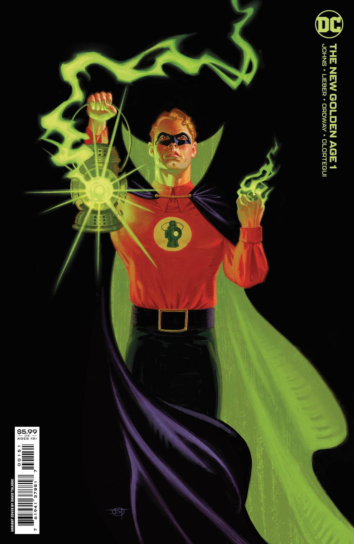 DC Comics Comic Books NEW GOLDEN AGE #1 (ONE SHOT) CVR E DAVID TALASKI CARD STOCK VAR 76194137881700151 0922DC036