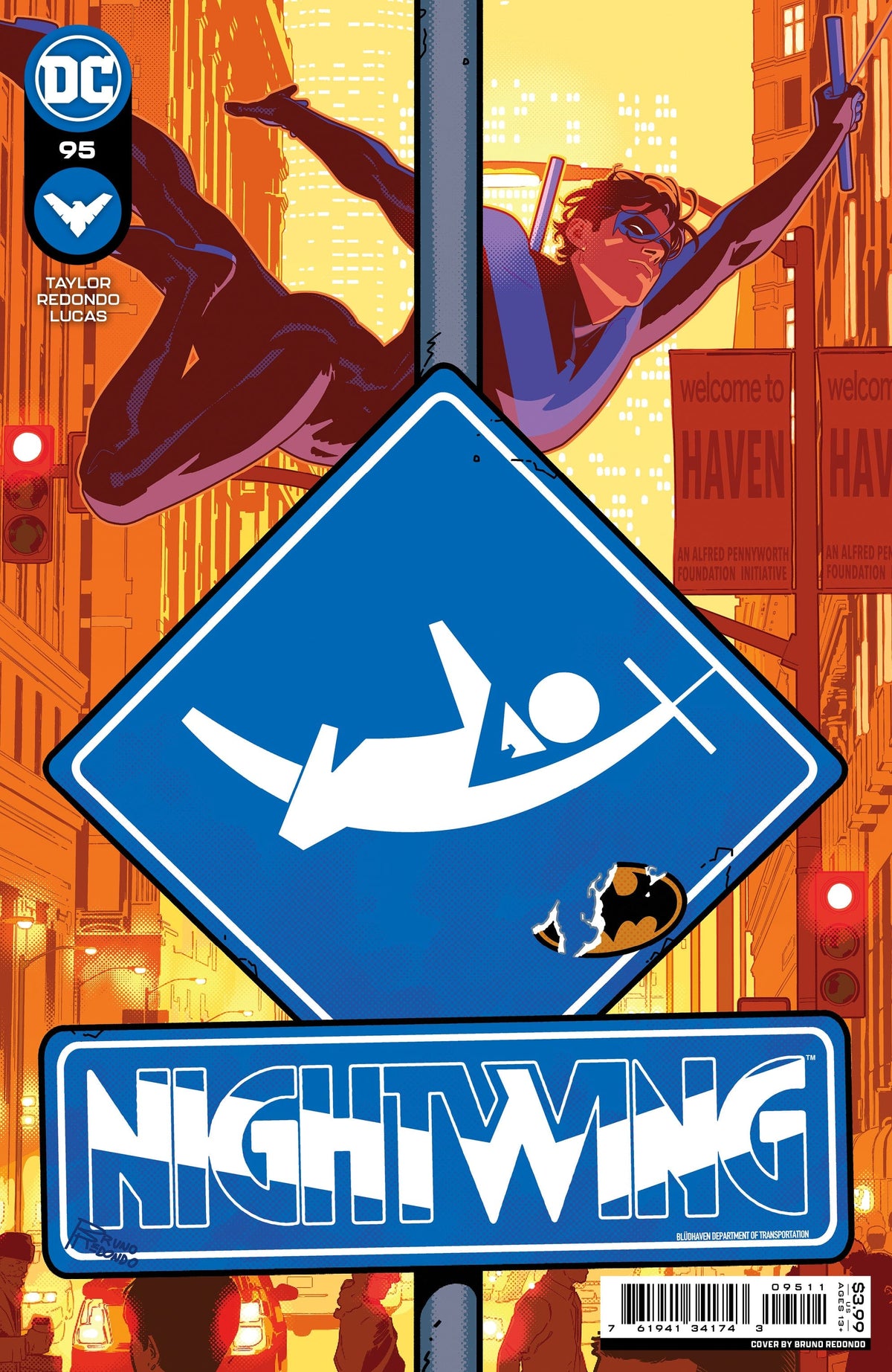 DC Comics Comic Books NIGHTWING #95 CVR A BRUNO REDONDO 76194134174309511 0622DC169