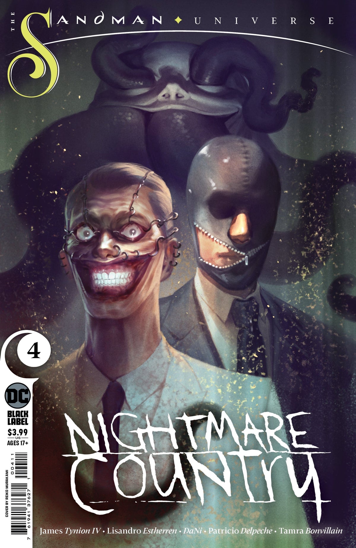 DC Comics Comic Books SANDMAN UNIVERSE NIGHTMARE COUNTRY #4 CVR A REIKO MURAKAMI (MR) 76194137627100411 0522DC153
