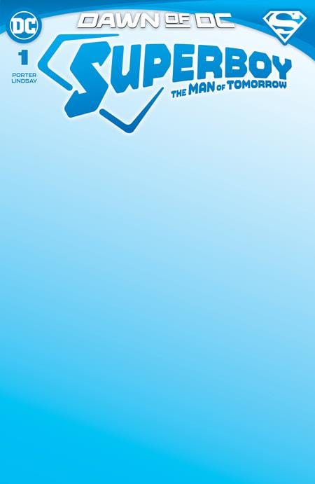 DC Comics Comic Books SUPERBOY THE MAN OF TOMORROW #1 (OF 6) CVR D BLANK CARD STOCK VAR 76194137861900131 0223DC010