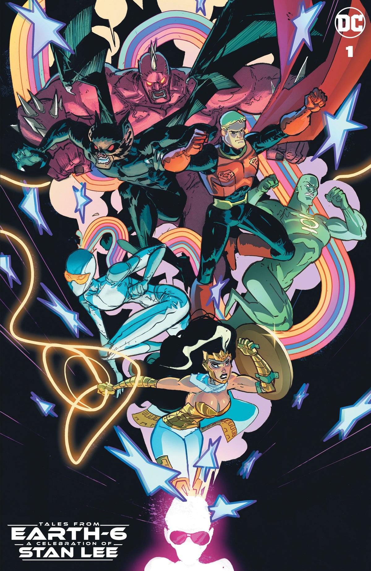 DC Comics Comic Books TALES FROM EARTH-6 A CELEBRATION OF STAN LEE #1 (ONE SHOT) CVR C RILEY ROSSMO JUSTICE LEAGUE VAR 76194137730800124 1022DC157