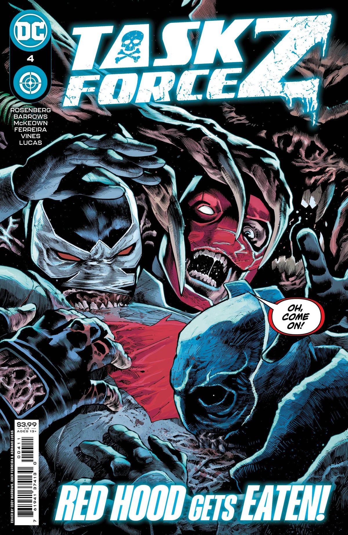 DC Comics Comic Books TASK FORCE Z #4 CVR A BARROWS & FERREIRA 76194137413000411 NOV213160