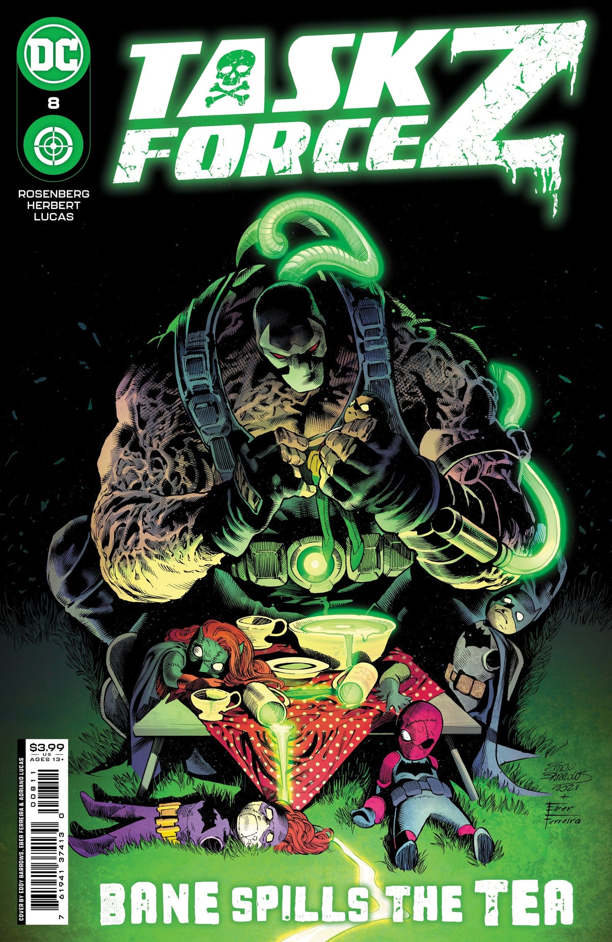 DC Comics Comic Books TASK FORCE Z #8 CVR A EDDY BARROWS & EBER FERREIRA 76194137413000811 0322DC154