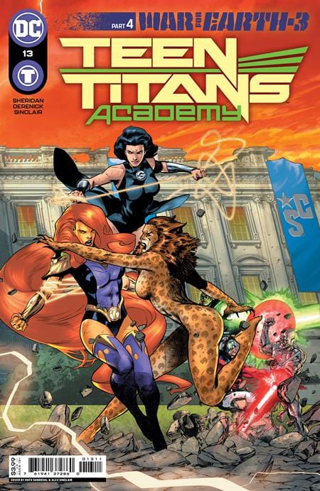 DC Comics Comic Books TEEN TITANS ACADEMY #13 CVR A RAFA SANDOVAL (WAR FOR EARTH-3) 76194137286001311 0122DC072