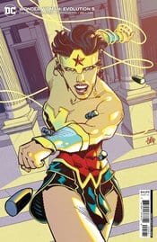 DC Comics Comic Books WONDER WOMAN EVOLUTION #5 (OF 8) CVR B HAMNER CARD STOCK VAR 76194137374400521 JAN222952