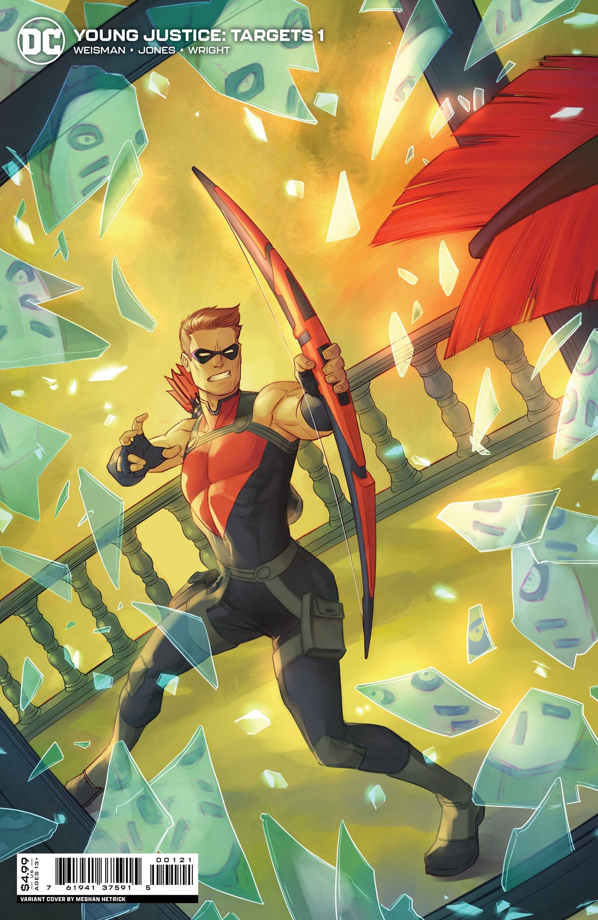 DC Comics Comic Books YOUNG JUSTICE TARGETS #1 (OF 6) CVR B MEGHAN HETRICK CARD STOCK VAR 76194137591500121 0522DC041