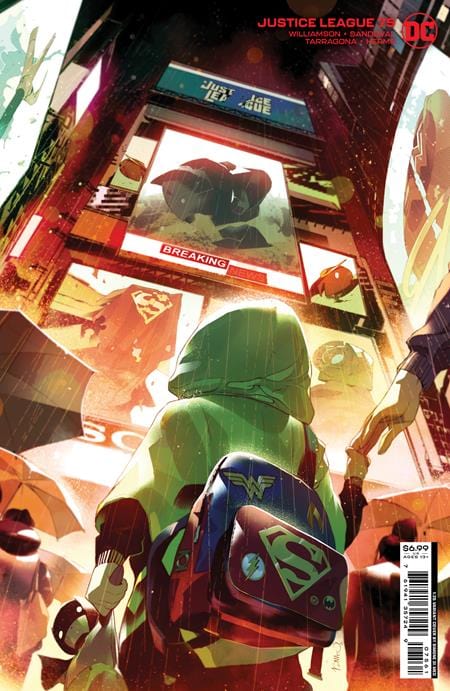 JUSTICE LEAGUE #75 COVER E 1:25 DI MEO VARIANT - Third Eye