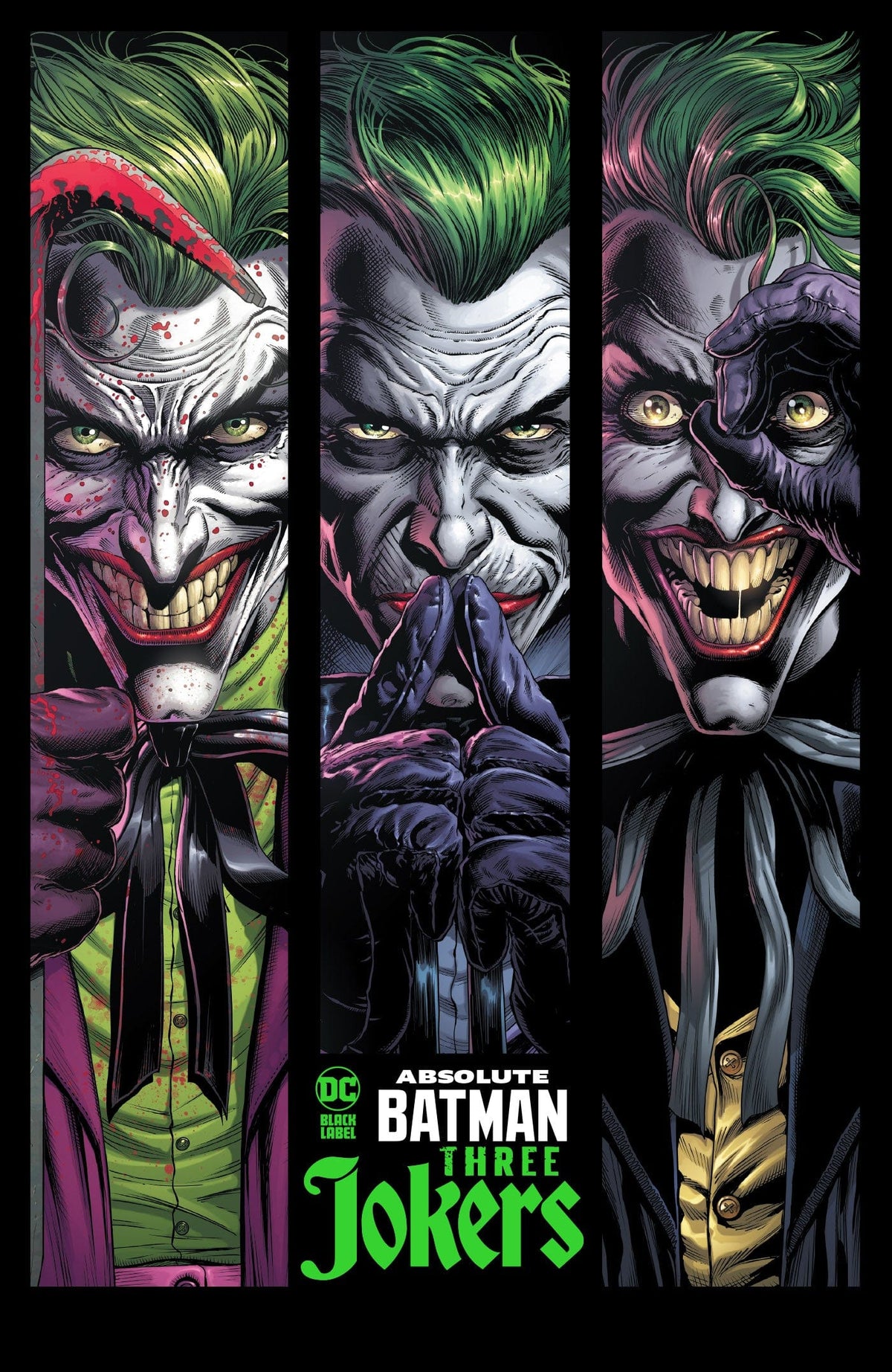 DC COMICS Graphic Novel Absolute Batman Three Jokers HC (MR) 9781779521828 1022DC167