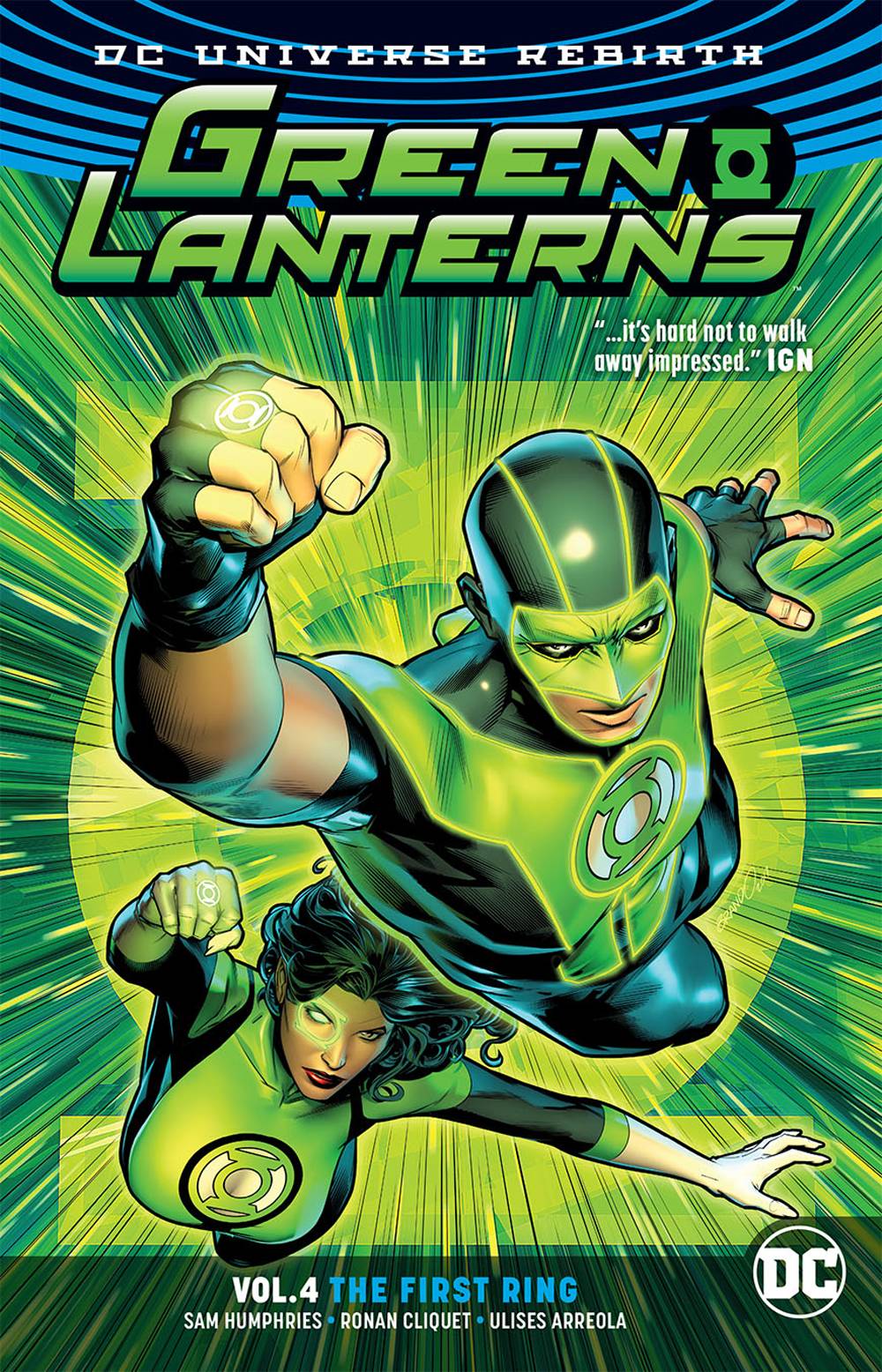 DC COMICS Graphic Novel Green Lanterns TP Vol 04 The First Rings (Rebirth) 9781401275051 SEP170404