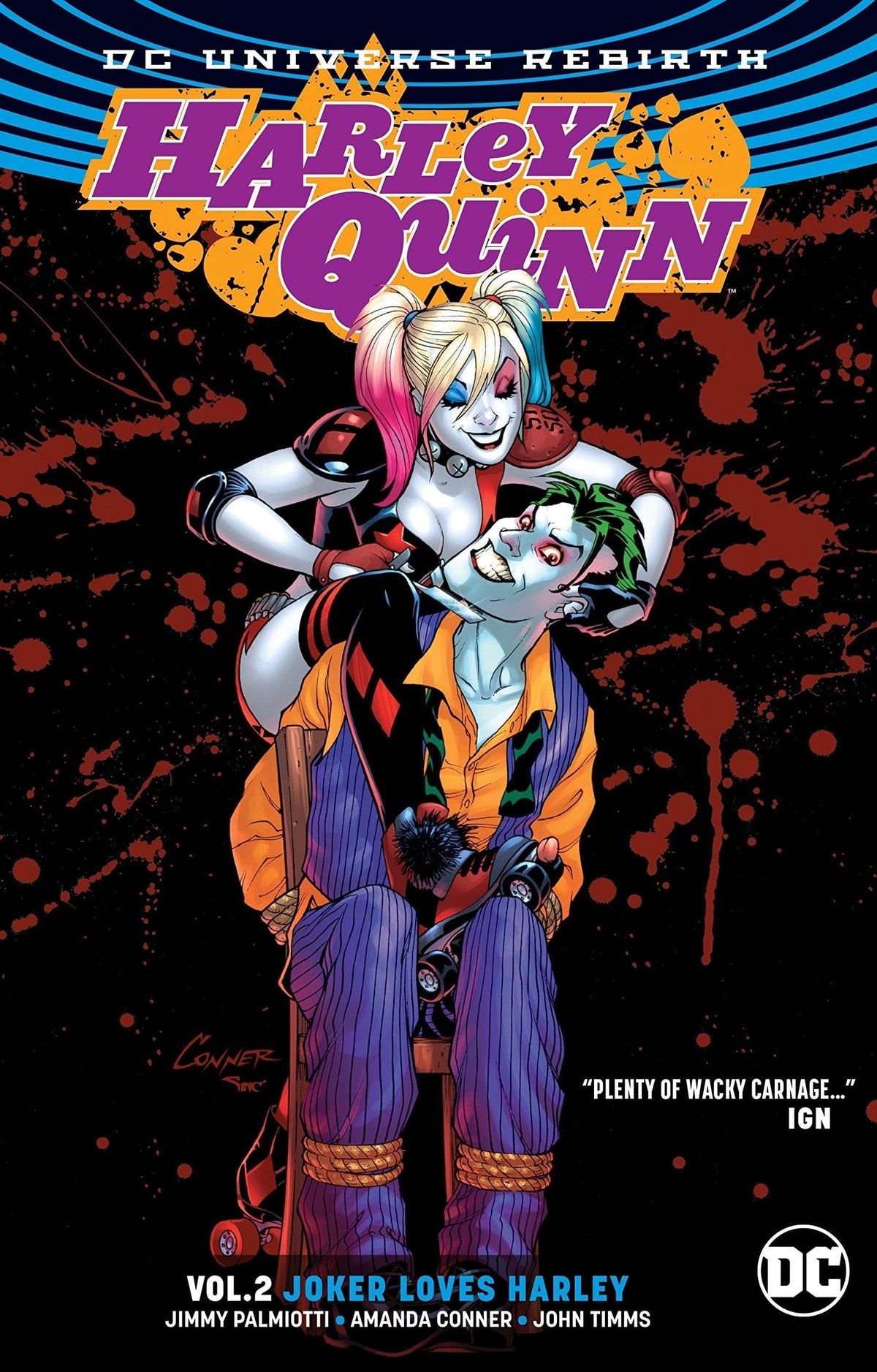 DC COMICS Graphic Novel Harley Quinn TP Vol 02 Joker Loves Harley (Rebirth) 9781401270957 MAR170404