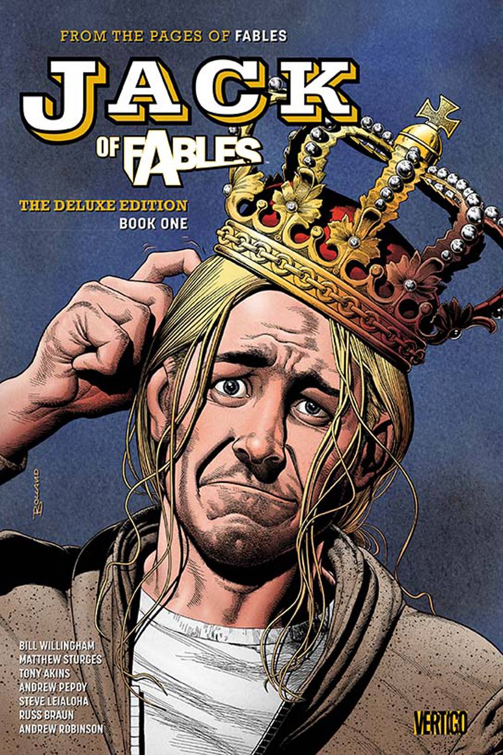 DC COMICS Graphic Novel Jack Of Fables Deluxe HC Book 01 (MR) 9781401264635 SEP160369