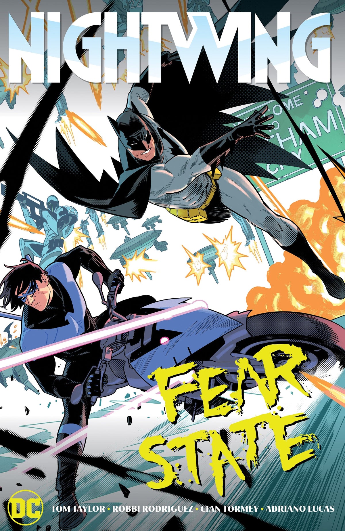 DC COMICS Graphic Novel Nightwing Fear State HC 9781779515506 0322DC183