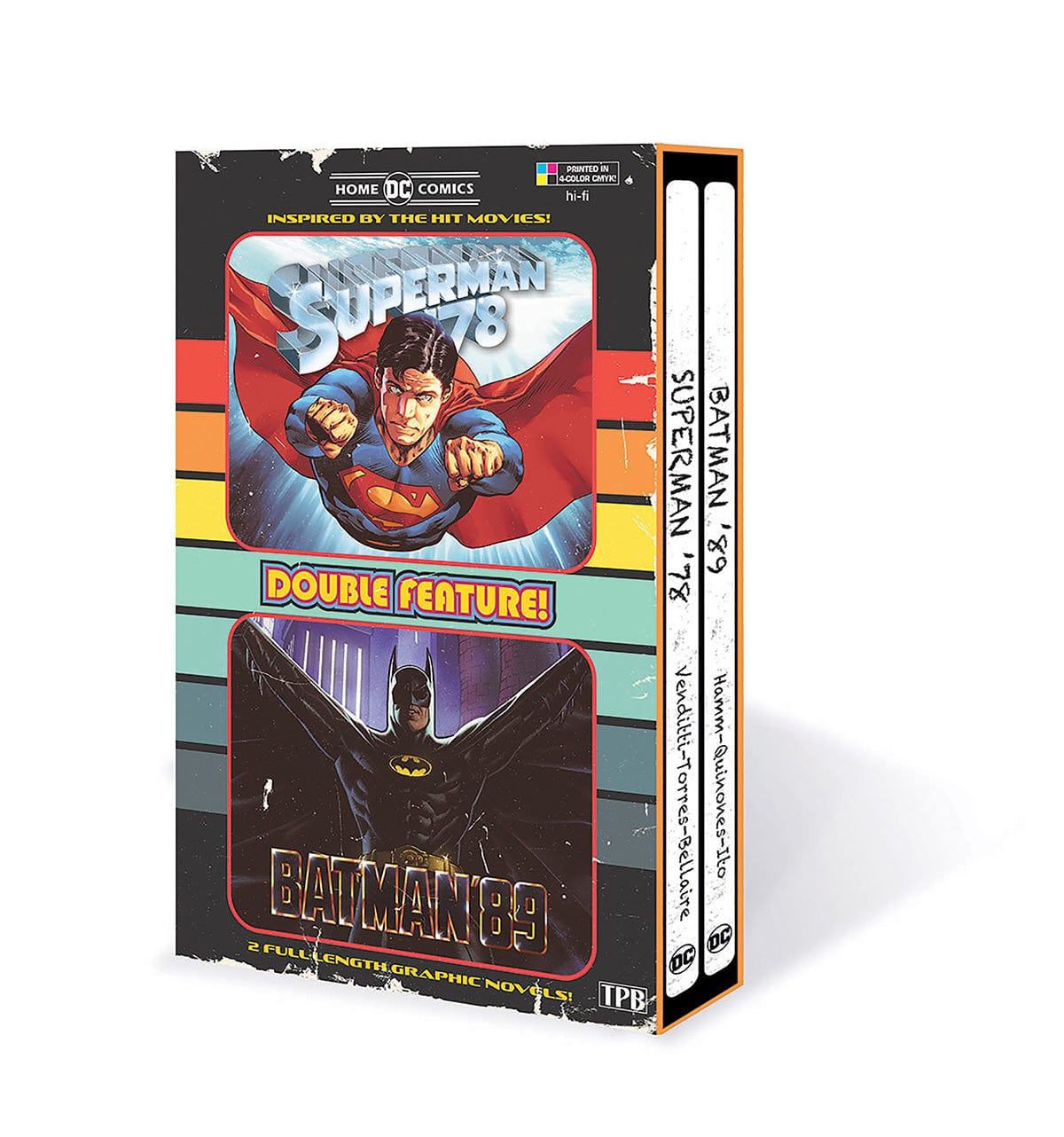 DC COMICS Graphic Novel Superman 78 / Batman 89 Box Set 9781779521590 0223DC107