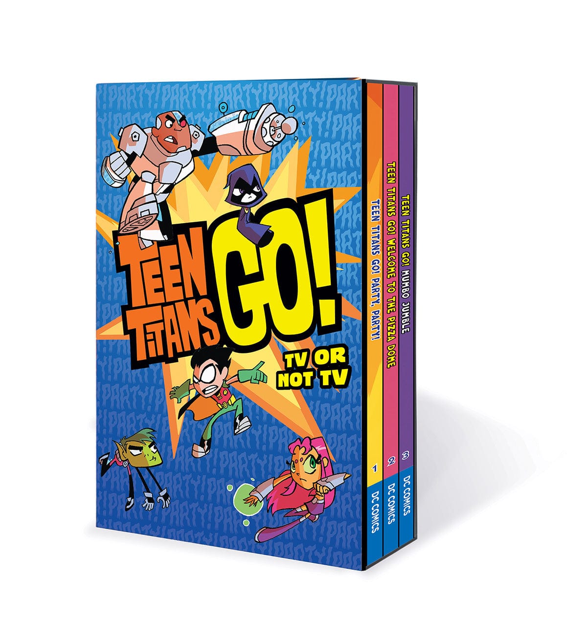 DC COMICS Graphic Novel Teen Titans Go Box Set 01 Tv Or Not Tv 9781779521583 0223DC106