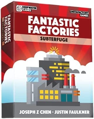 Deep Water Games Board Games > Large Box Games > Expansions Fantastic Factories: Subterfuge Expansion 613310202363 DPW FFXSB