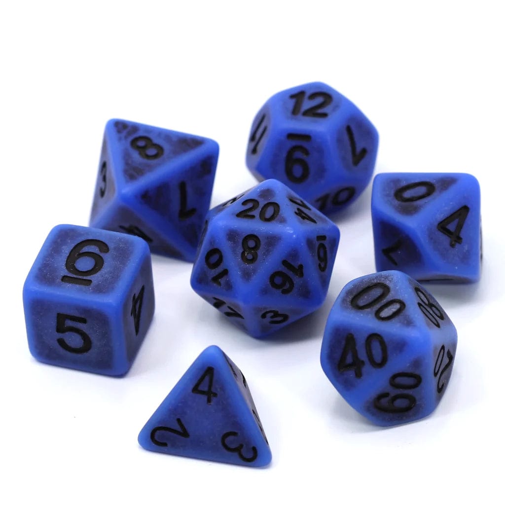 Die Hard Dice Dice > Die Hard Dice DHD: Plastic 7-Die Set - Cobalt Ancient 689355109905 P0009030
