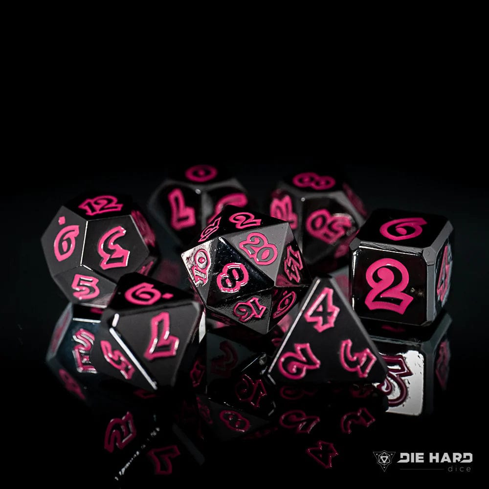 Die Hard Dice Dice > Die Hard Dice DHD: Metal 7-Die Set - Lumina Death Blossom 810060785119 M0401040