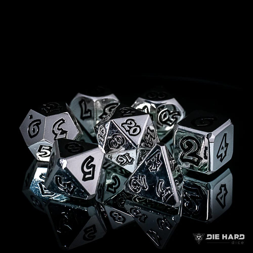 Die Hard Dice Dice > Die Hard Dice DHD: Metal 7-Die Set - Lumina Witness 810060785027 M0401010