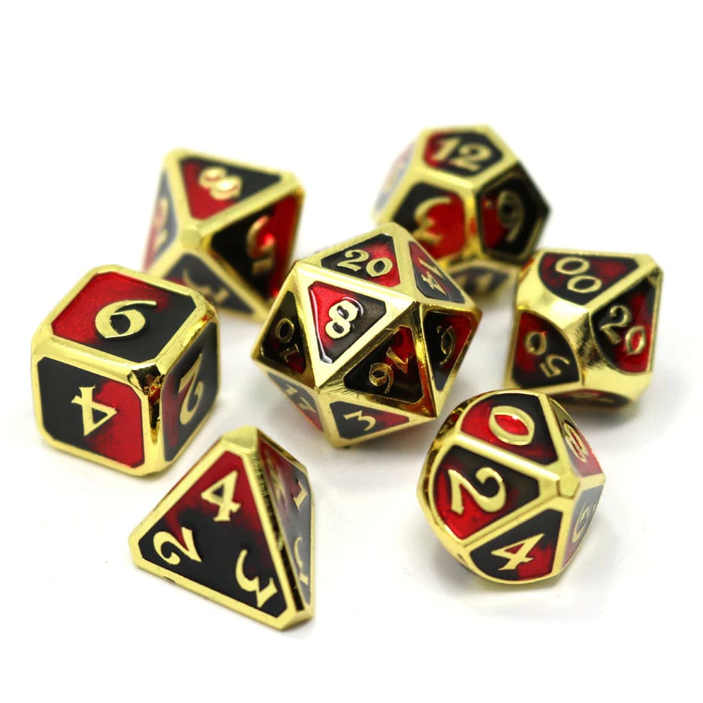 Die Hard Dice Dice > Die Hard Dice DHD: Metal 7-Die Set - Mythica Dark Arts Bloodbath 689355111243 M0105020