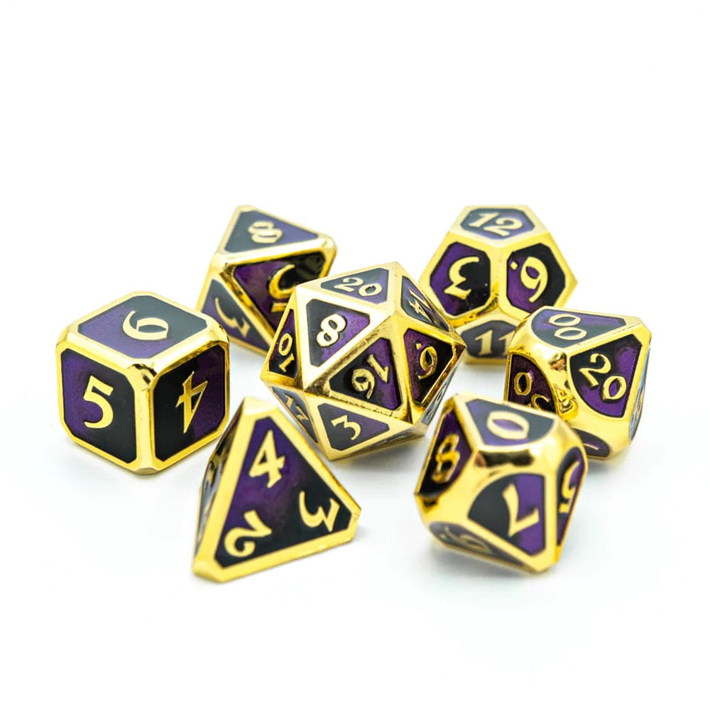 Die Hard Dice Dice > Die Hard Dice DHD: Metal 7-Die Set - Mythica Dark Arts Hubris 810060781906 M0105080