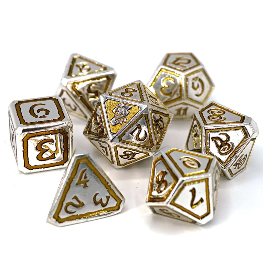 Die Hard Dice Dice > Die Hard Dice DHD: Metal 7-Die Set - Usurpers of Gilded Ruin 810060780947 X0301060