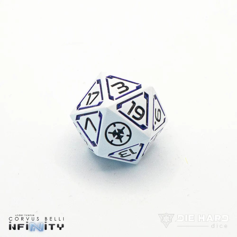 Die Hard Dice Dice > Die Hard Dice DHD: Metal d20 - Infinity Aleph 810060781104 D5001008