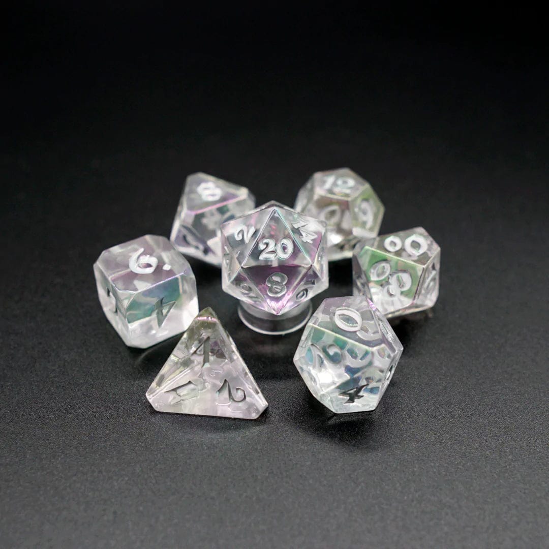 Die Hard Dice Dice > Die Hard Dice DHD: Plastic 7-Die Set - Avalore Prismatic Moonlight 810060780633 P0102020