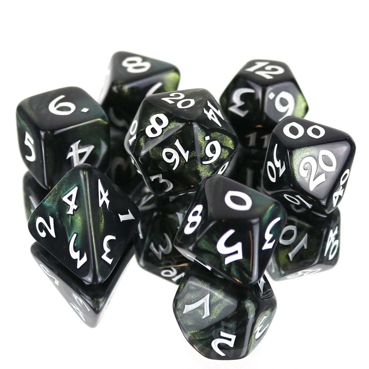Die Hard Dice Dice > Die Hard Dice DHD: Plastic 7-Die Set - Elessia Kybr, Consular 810060785355 P0203020