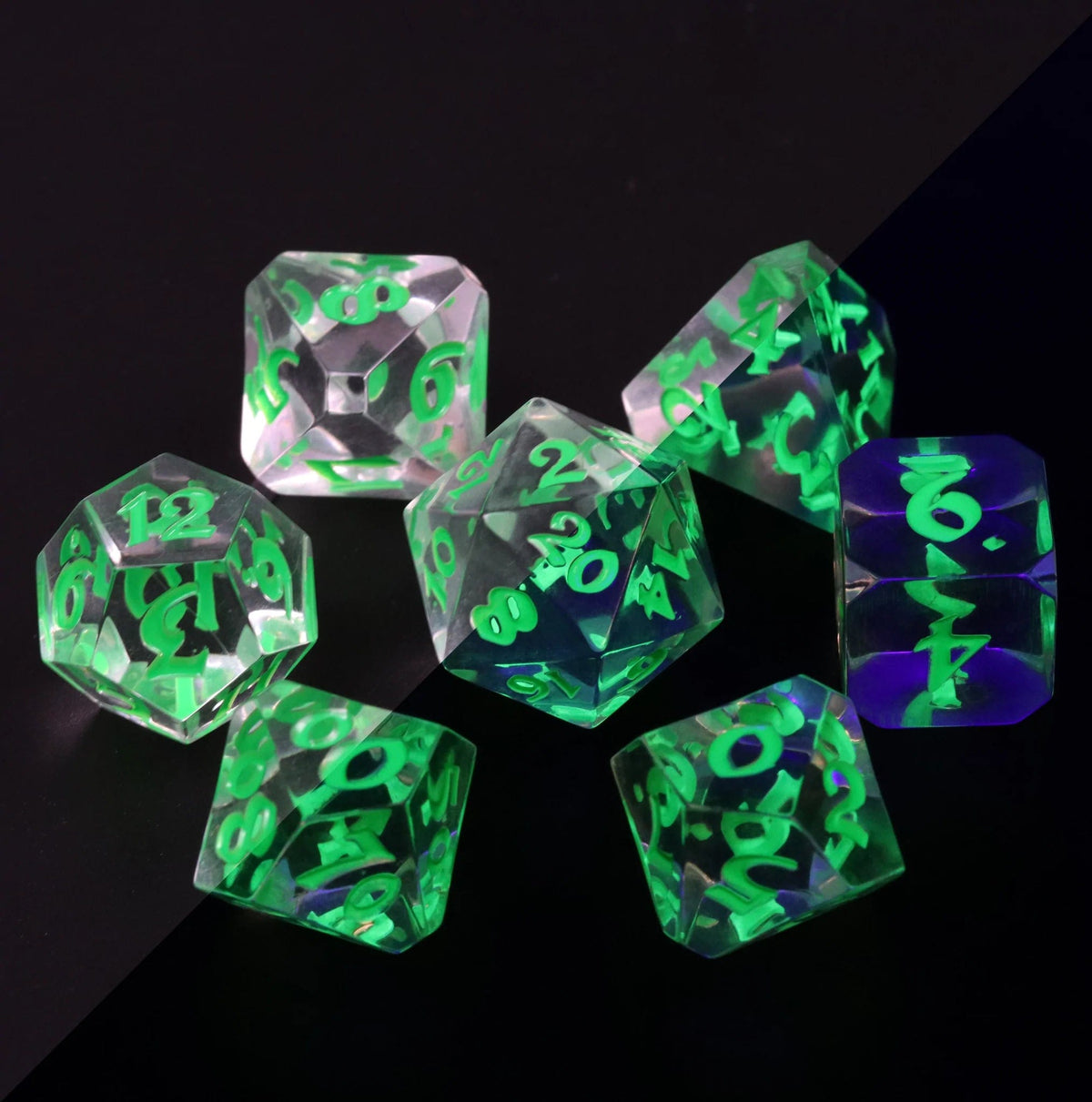Die Hard Dice Dice > Die Hard Dice DHD: Plastic 7-Die Set - Isa Trouble 810060786758 P0101090