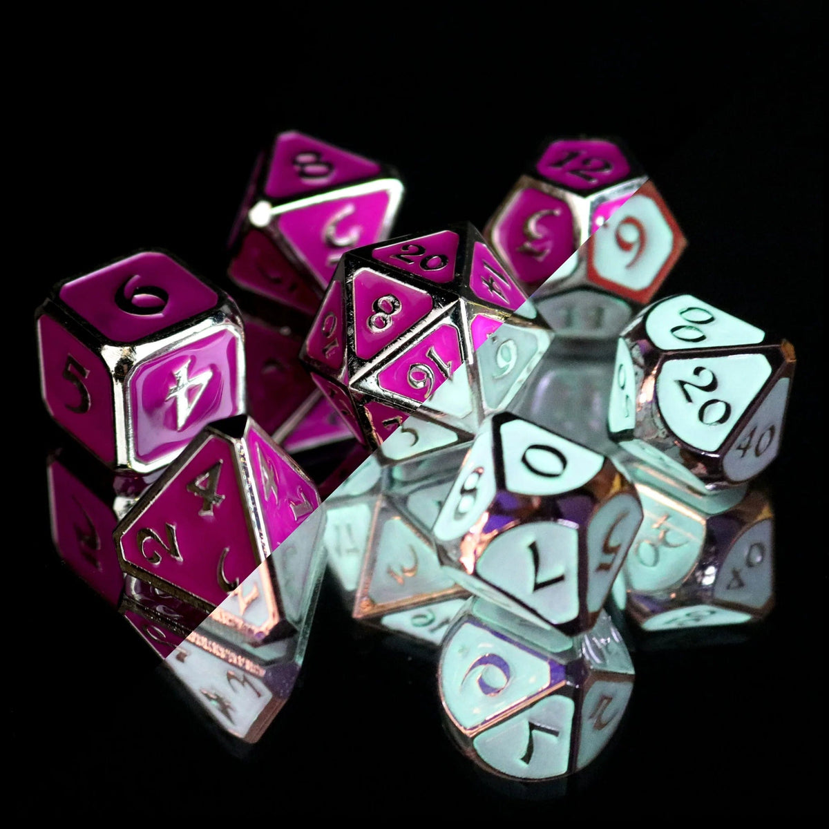 Die Hard Dice Dice > Die Hard Dice Die Hard Dice: 7 Piece RPG Set - AfterDark Mythica Neon Haze 810060783214 M0103050
