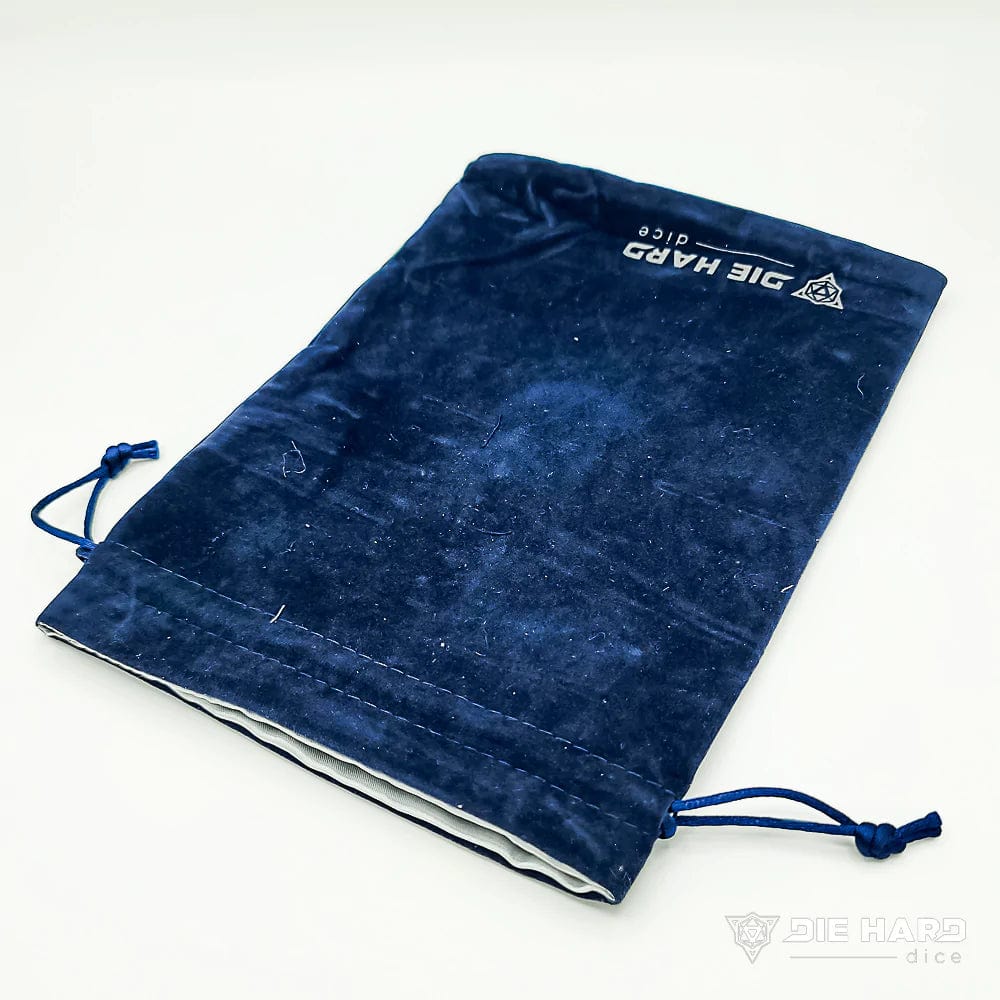 Die Hard Dice Game Supplies > Dice Storage DHD: Velvet Dice Bag - Large Navy 64382716
