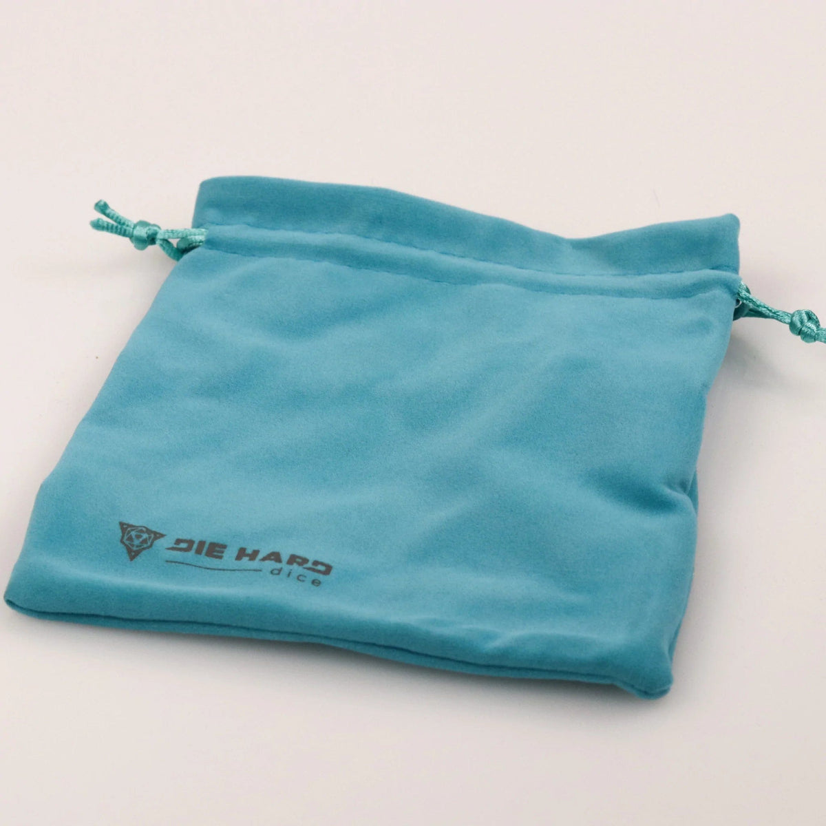 Die Hard Dice Game Supplies > Dice Storage DHD: Velvet Dice Bag - Medium Powder Blue 810060787410 A0101132