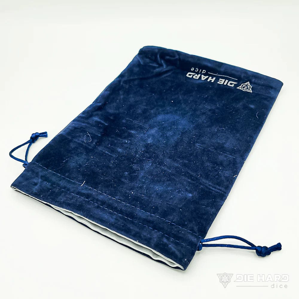 Die Hard Dice Game Supplies > Dice Storage Die Hard Dice: Velvet Dice Bag - Large Navy 810060785232 A0101083