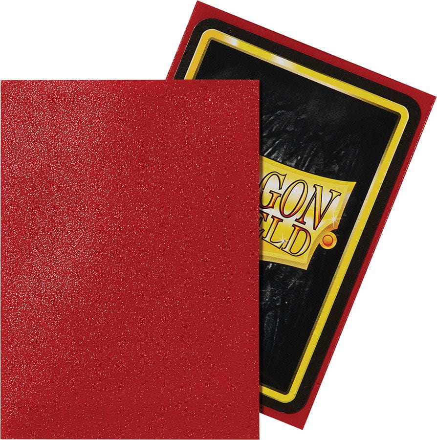 Dragon Shield Game Supplies > Card Sleeves Dragon Shield: Matte Sleeves 100ct - Ruby 5706569110376 ATM 11037