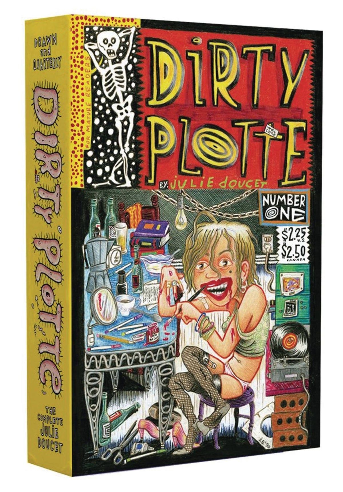 DRAWN & QUARTERLY Graphic Novel Dirty Plotte GN Box Set Complete Julie Doucet (MR) 9781770463233 JUL181775