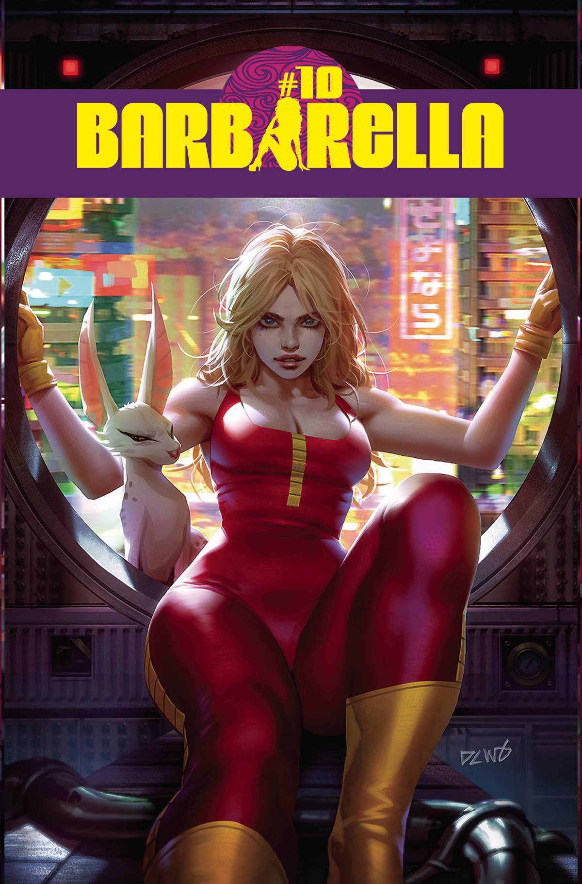 Dynamite Comic Books BARBARELLA #10 CVR B CHEW 72513030812210021 MAR220644
