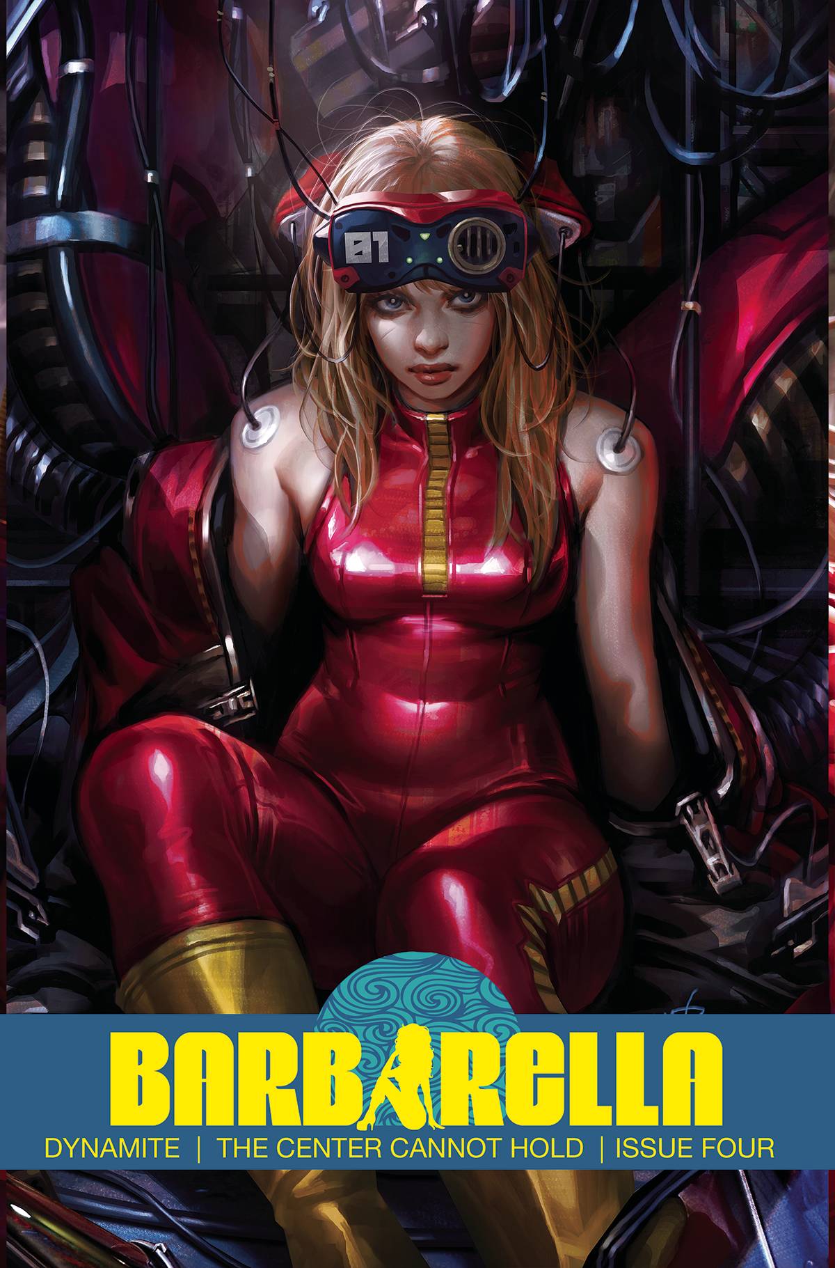 Dynamite Comic Books BARBARELLA CENTER CANNOT HOLD #4 CVR A CHEW 72513032797004011 MAR230534