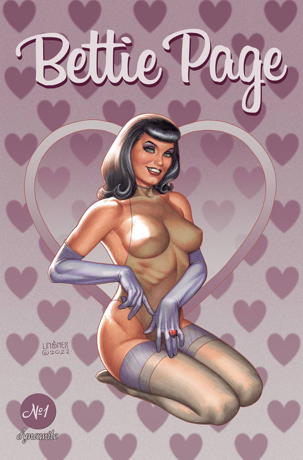 Dynamite Comic Books BETTIE PAGE #1 CVR A LINSNER 72513033124301011 APR230415