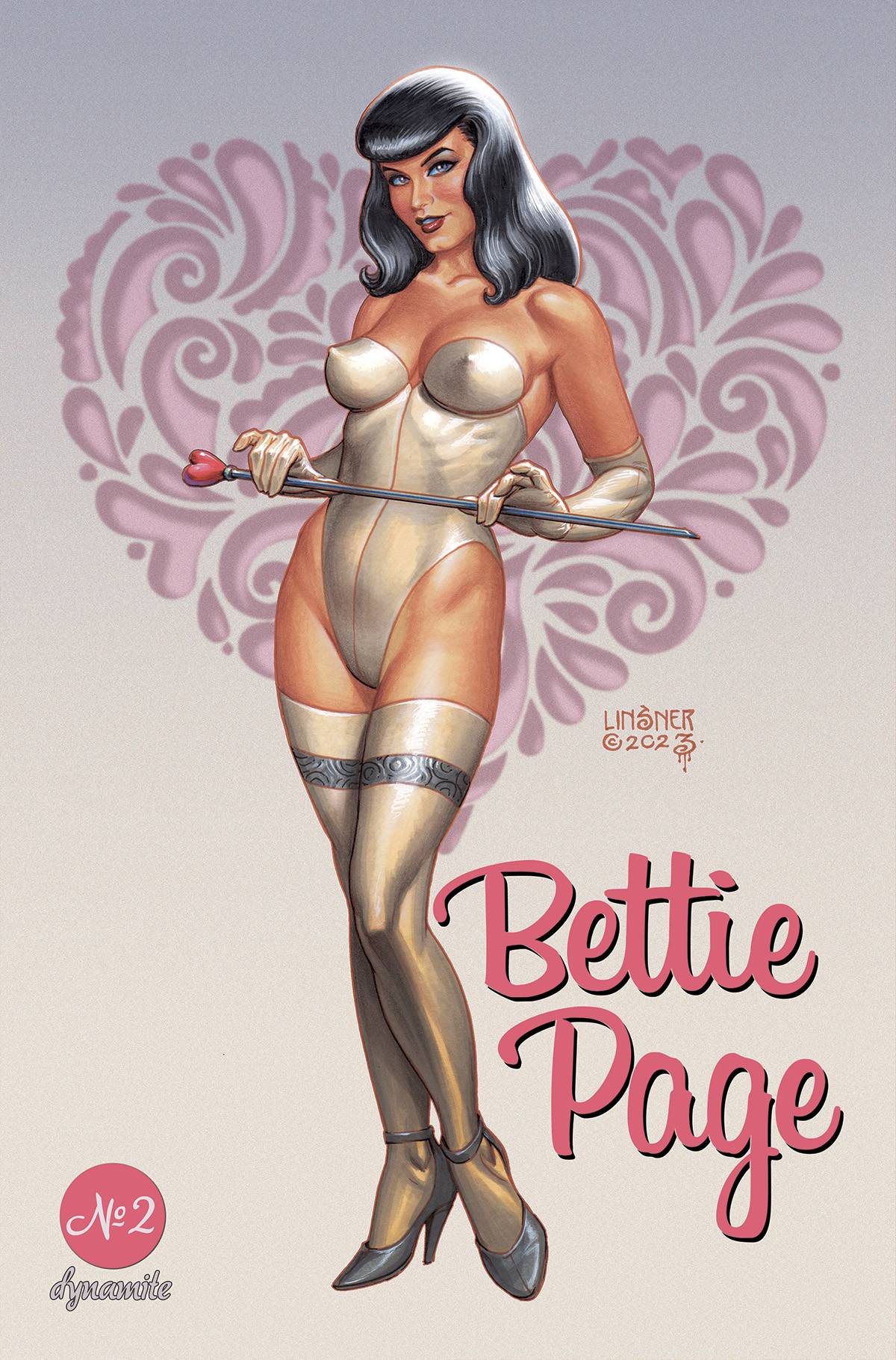 Dynamite Comic Books BETTIE PAGE #2 CVR A LINSNER 72513033124302011 MAY230571
