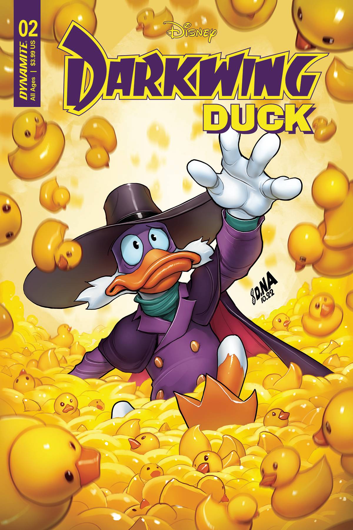 Dynamite Comic Books DARKWING DUCK #2 CVR A NAKAYAMA 72513032463402011 DEC220598