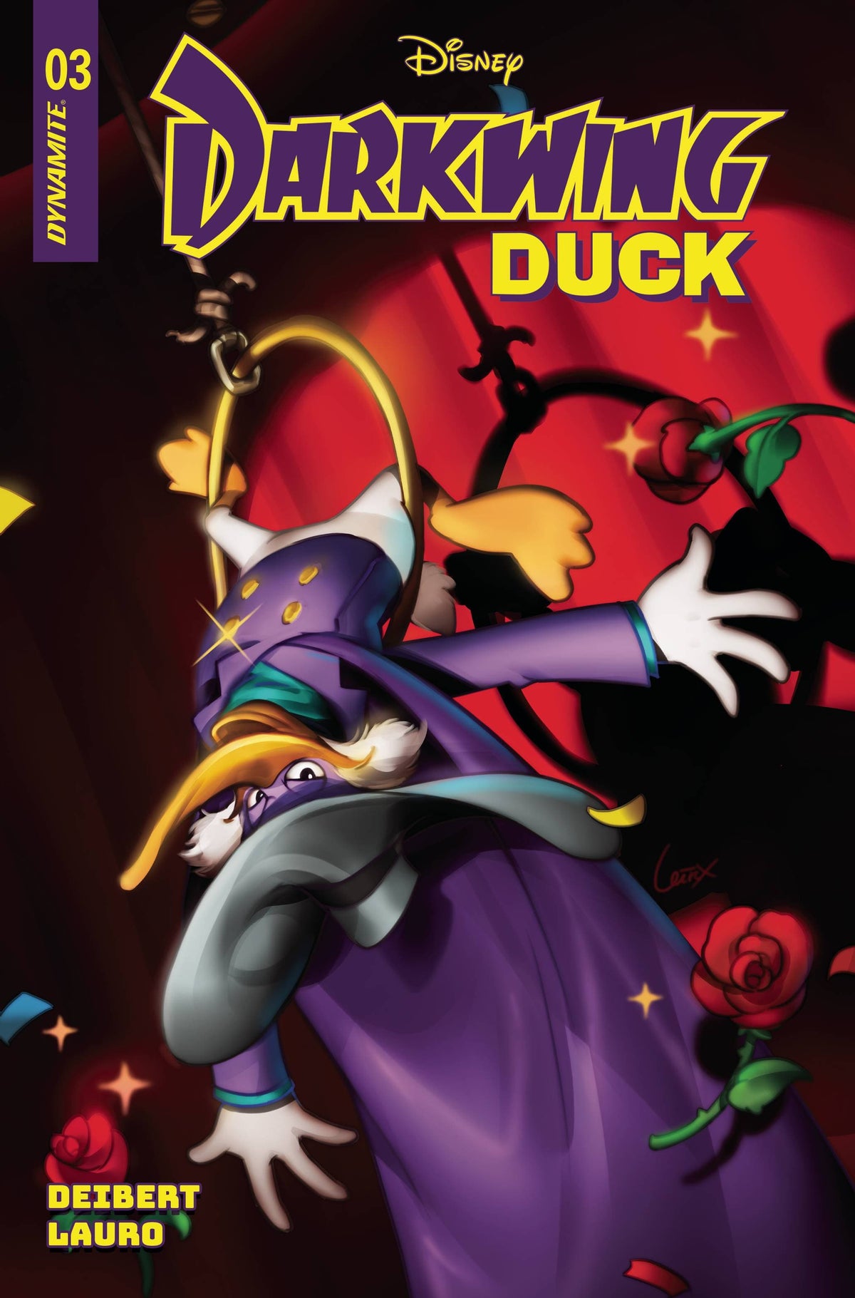 Dynamite Comic Books DARKWING DUCK #3 CVR A LEIRIX 72513032463403011 JAN230614