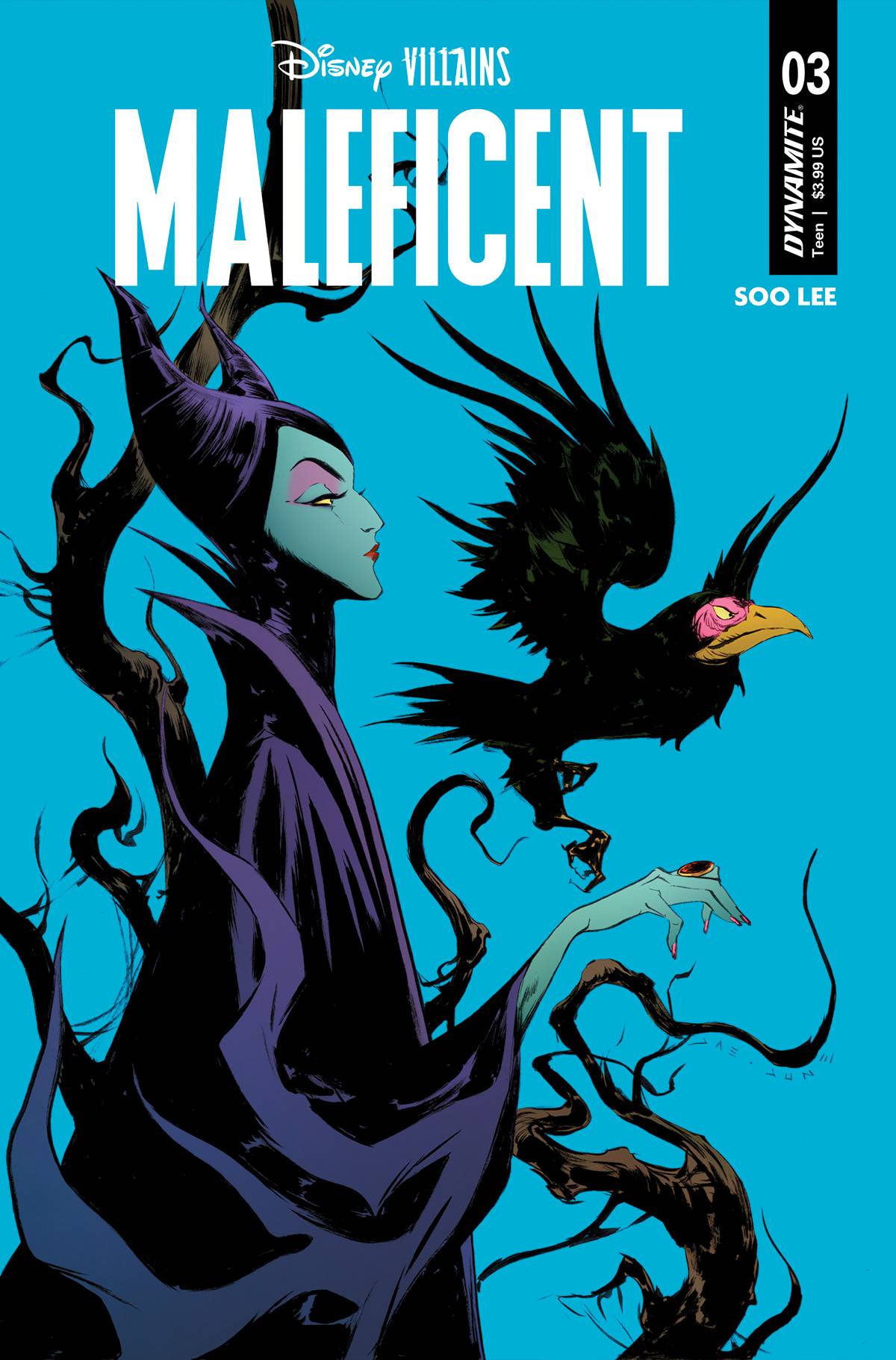 Dynamite Comic Books DISNEY VILLAINS MALEFICENT #3 CVR A JAE LEE 72513033020803011 MAY230497